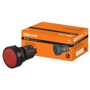 Кнопка SB7-EA45 с возвратом, 1НО+1НЗ, d22 мм, красная, IP40 TDM