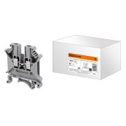 Зажим наборный ЗНН-2,5мм2 32А серый (Ph-C UK-2,5N) TDM