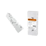 Изолятор шинный плоский ИШП 2П для шин 5 и 10 мм, длина 180 мм,  межшинное расстояние 72 мм TDM