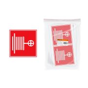 Знак 150х150мм «Пожарный кран» TDM