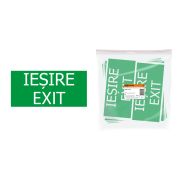 Знак «ВЫХОД» 200х100мм (румынский язык) TDM