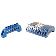 Шина «N» нулевая в изоляторе 8х12мм 6 групп TDM