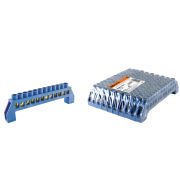 Шина «N» нулевая в изоляторе 8х12мм 12 групп TDM