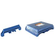 Шина «N» нулевая в изоляторе на DIN-рейку 8x12мм 16 групп TDM