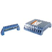 Шина «N» нулевая в изоляторе 8х12мм 10 групп TDM