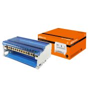 Шина «N» нулевая на DIN-рейку в корпусе 4х15групп TDM