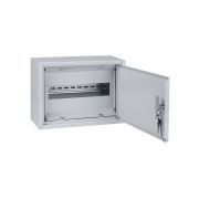 Корпус металлический ЩРН-12+ (13 модулей, полунадрезное окно на задней стенке) (220х300х120) Народный