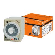 Реле времени 4-диапазоннное 2 режима цокольное РВ1C-2реж-6сек/60мин-5А-230В-8Ц TDM