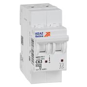 KEAZ Выключатель автоматический модульный OptiDin BM63-2C63-4,5-УХЛ3