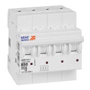 KEAZ Выключатель автоматический модульный OptiDin BM63-4B50-4,5-УХЛ3