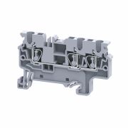 KEAZ Клемма с тремя контактами пружинная OptiClip СХ-2,5-TRIPLET-I-серый