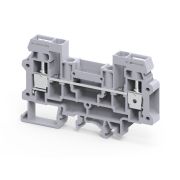 KEAZ Клемма измерительная проходная винтовая OptiClip CDS/FT-6-I-41A-(0,2-6)-серый