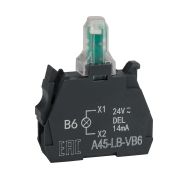 KEAZ Световой блок OptiSignal D22 A45-LB-VB6 синий 24VACDC ZBVB6