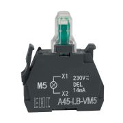 KEAZ Световой блок OptiSignal D22 A45-LB-VM5 желтый 230-240VAC ZBVM5