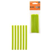 Клеевые стержни универсальные зеленые, 7 мм x 100 мм, 6 шт, «Алмаз» TDM
