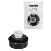 Корпус НТУ плоский (резьба А85, поликарбонат, черный) TDM