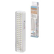 Светильник светодиодный аккумуляторный СБА 60 LED, DC, Li-ion 3,7 В 1,5 А*ч, 3-5 ч,пластик, Народный