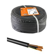 Провод ПВС 4х1 ГОСТ (разномер), черный TDM