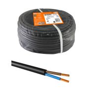 Провод ПВС 2х2,5 ГОСТ (разномер), черный TDM