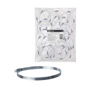 Хомут червячный, d 110-130 мм, оцинк  (упак. 100 шт) TDM