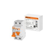 Автоматический выключатель с механической блокировкой (байпас) ВА47-29Б 1Р+1Р 20А 4,5кА х-ка C TDM