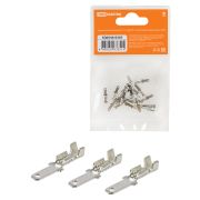 Клемма плоская штекер РП-п 1,5-(2,8) 0,5-1,5 мм² плоский (папа) (20шт) TDM