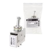 Выключатель-тумблер ТВ1-1 2P 250 В 5 А (4c) ON-OFF с фиксацией (1з+1р) TDM