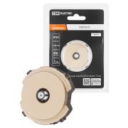 Розетка TV/SAT оконечная шампань, «Байкал» TDM