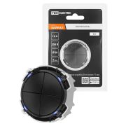 Выключатель 4-кл. 16А 250В кнопочный механизм агат, «Байкал» TDM