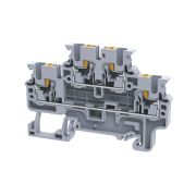 KEAZ Клемма 2х-ярусная push-in OptiClip CPDL-2,5-2L-I-серый