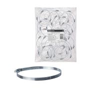 Хомут червячный, d 120-140 мм, оцинк  (упак. 100 шт) TDM