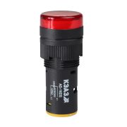 KEAZ Лампа AD16DS(LED) матрица D16мм красный 110В AC/DC-КЭАЗ