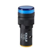 KEAZ Лампа AD16DS(LED) матрица D16мм синий 110В AC/DC-КЭАЗ