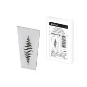 Стекло матовое «Вихрь» (комплект 4 шт.) для светильников 4060 четырехгранник (металл) TDM