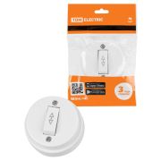 Переключатель на 2 направления 1-кл. открытой установки IP20 10А белый «Ретро» TDM