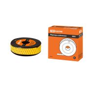 Маркер МК0 - 1,5мм символ «1» 1000шт/ролл TDM