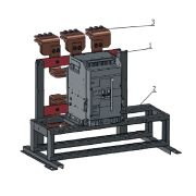 KEAZ Блок замены автоматического выключателя-АВМ15С-ВА55-43-334730-1600А-690AC-НР230AC/220DC-ПЭ230AC