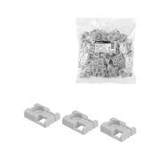 Площадка под хомуты для прямого монтажа (100 шт.) серая TDM