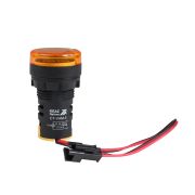 KEAZ Индикатор тока и напряжения OptiSignal Compact D22 C7-VAM-5 желтый 50-500 В AC/0-100 A AD22VAM