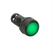 KEAZ Кнопка с фиксацией с подсветкой OptiSignal Compact D22 C7-PHL-B301 зеленая 1НЗ 24 В AC/DC XB7NJ03B2