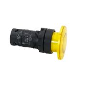 KEAZ Кнопка грибовидная OptiSignal Compact D22 C7-PM-511 желтая 1НО+1НЗ