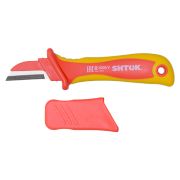 KEAZ Нож для снятия изоляции с частично изолированным лезвием 1000В VDE, SHTOK. 14002