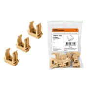 Крепеж-клипса для трубы 16 мм (10 шт) «ЭКО» (сосна) TDM