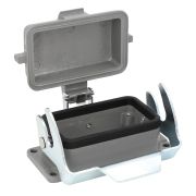 KEAZ Корпус приборный проходной с крышкой OptiLink HDC-H10B-BK-1L-MCV