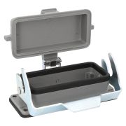 KEAZ Корпус приборный проходной с крышкой OptiLink HDC-H16B-BK-1L-MCV