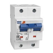 KEAZ Выключатель автоматический модульный OptiDin BM125-2NC80-8In-УХЛ3