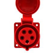 KEAZ Розетка фланцевая 325-32А-6h-380AC-3P+PE+N-IP44